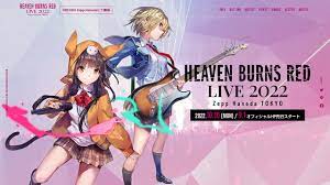 【Key】「HEAVEN BURNS RED LIVE 2022」の振替公演の日程が決定いたしました。