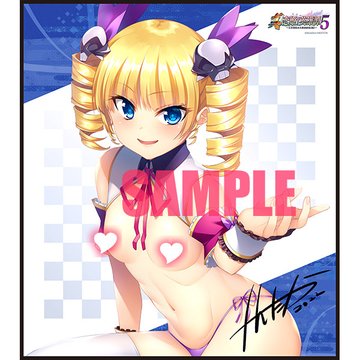 『真・恋姫†英雄譚５』◆ソフマップ有償特典　かんたか 先生  描き下ろし複製イラスト色紙  曹操（華琳）