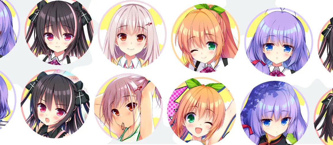 ASaProject最新作『コイバナ恋愛』スマホ＆PC用壁紙とTwitterアイコン＆ヘッダー素材を公開しました!!