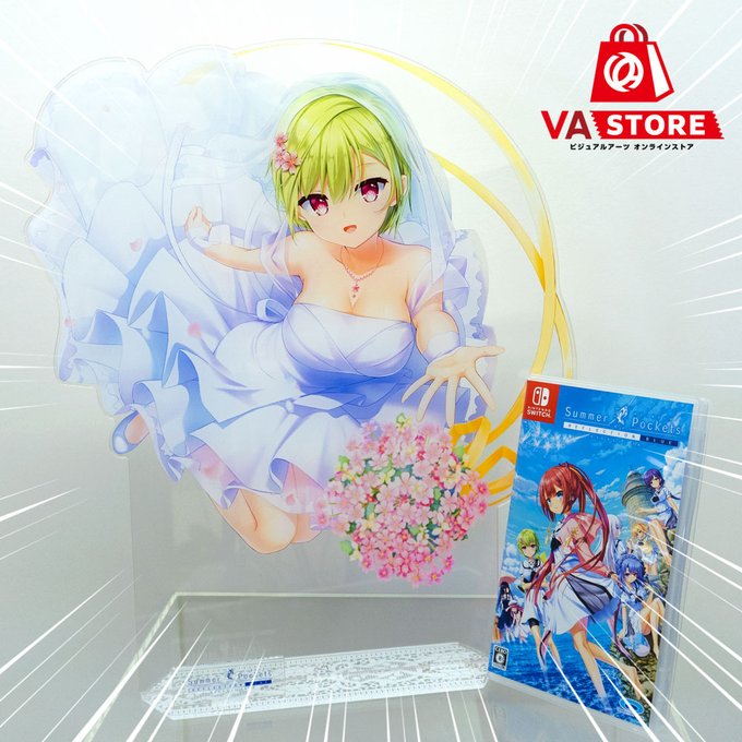 【ビジュアルアーツ】BIGアクリルスタンドを先行公開！
