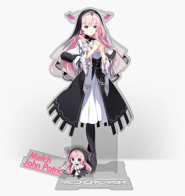 RE:D Cherish! -Eternity Blood-から 新しくメルクとバルタも登場！ 過去に発売したヒロインのアクリルスタンドも再販中！