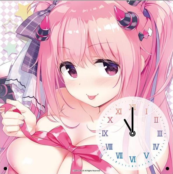 『きまぐれテンプテーション』からアクリルクロックが登場！【受注期間】 2023年8月1日（火）12:00 ～ 2023年8月31日（木）17:00まで
