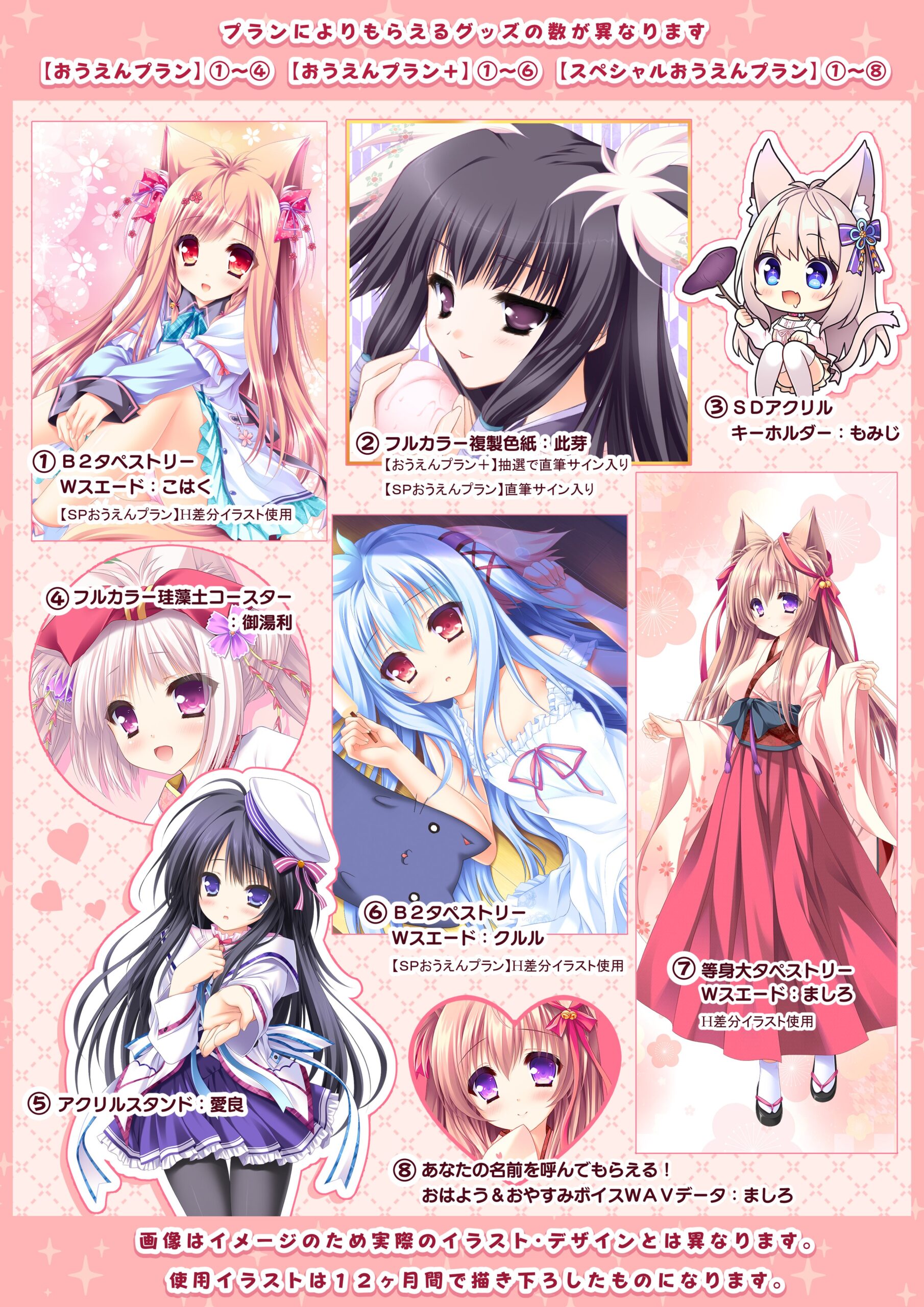 【ランプオブシュガー】FANBOX継続支援グッズ受付は本日いっぱい✨
