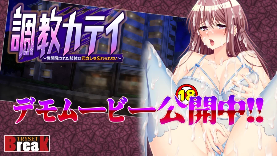 【TRYSET】調教 カテイ ～ 性開発 された肢体は 元カレ を忘れられない～  デモムービー公開中 ‼️