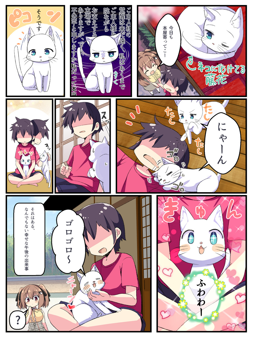 【Whirlpool】『猫忍えくすはーとSPIN!』SD原画シロ9じらが描くWEB漫画Vol.4を公開しました★