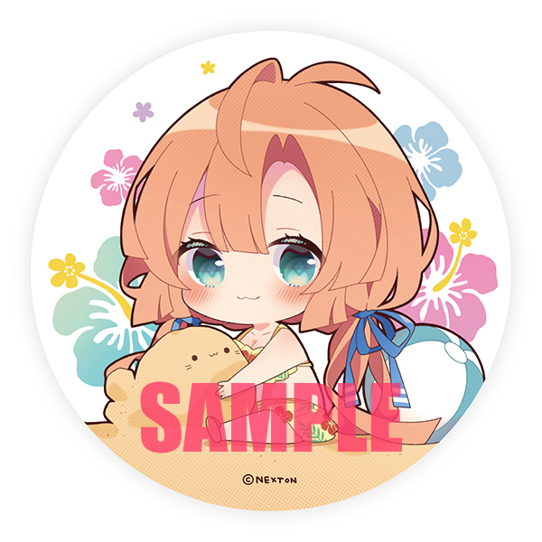 【ご予約受付中】 あざらしそふと『アマナツ ～Perfect Edition～』ソフマップ特典🎁 まろたろ先生 描き下ろしSDアクリル丸形コースター／雨晴こがね