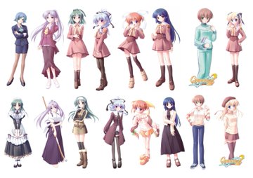 『Canvas2』、『Canvas3』、『With You』、『Piaキャロットへようこそ!!2』よりアクリルフィギュア、スタンドの新商品予約受付中です💖