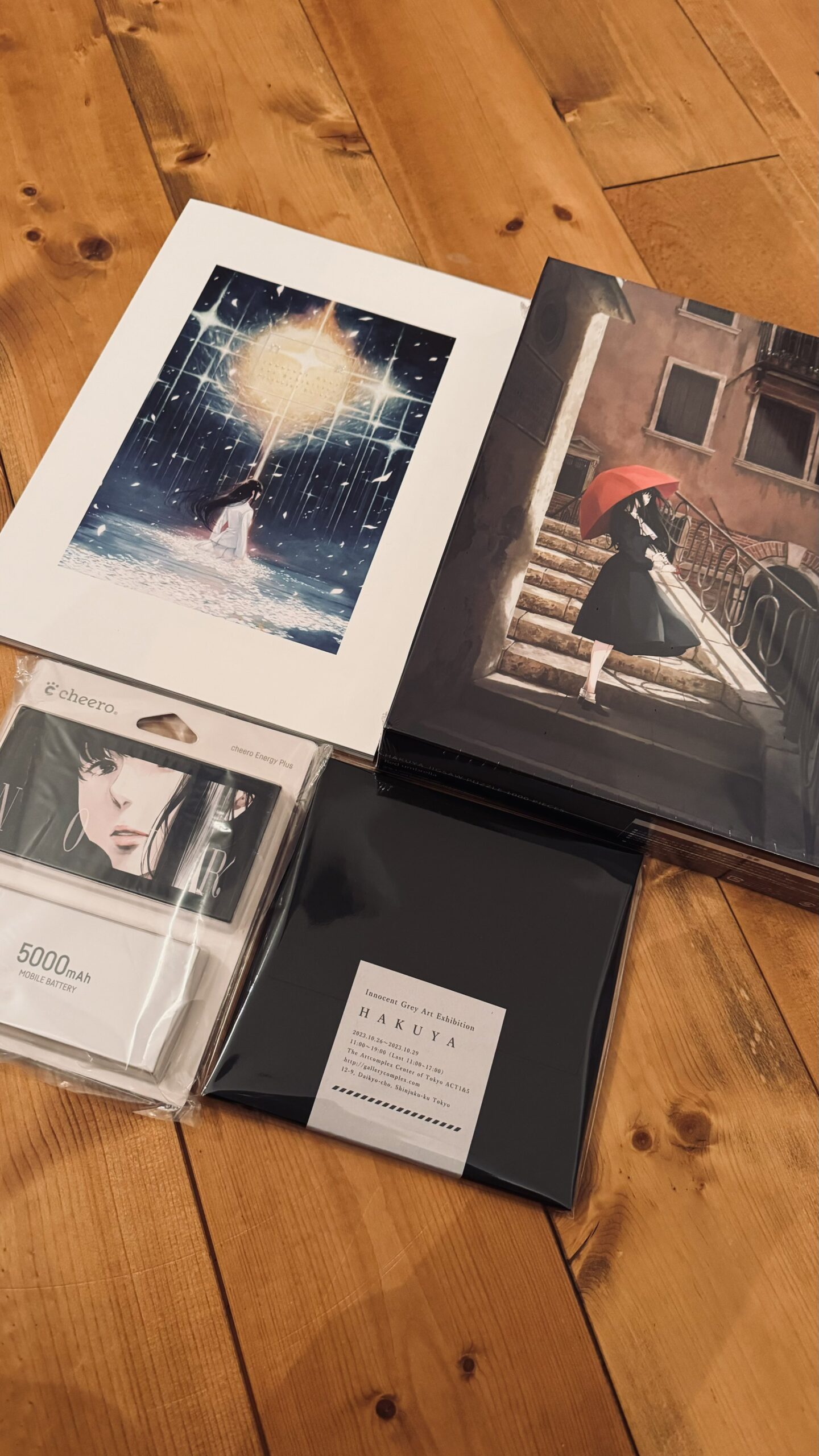 Innocent Grey Art Exhibition 白夜 グッズ について 本日の昼12時から公式通販にて販売を開始致します。