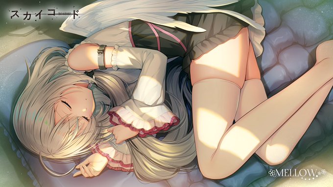 【MELLOW】最新作「スカイコード」特設サイトを更新。天使のCGを2点公開しました！