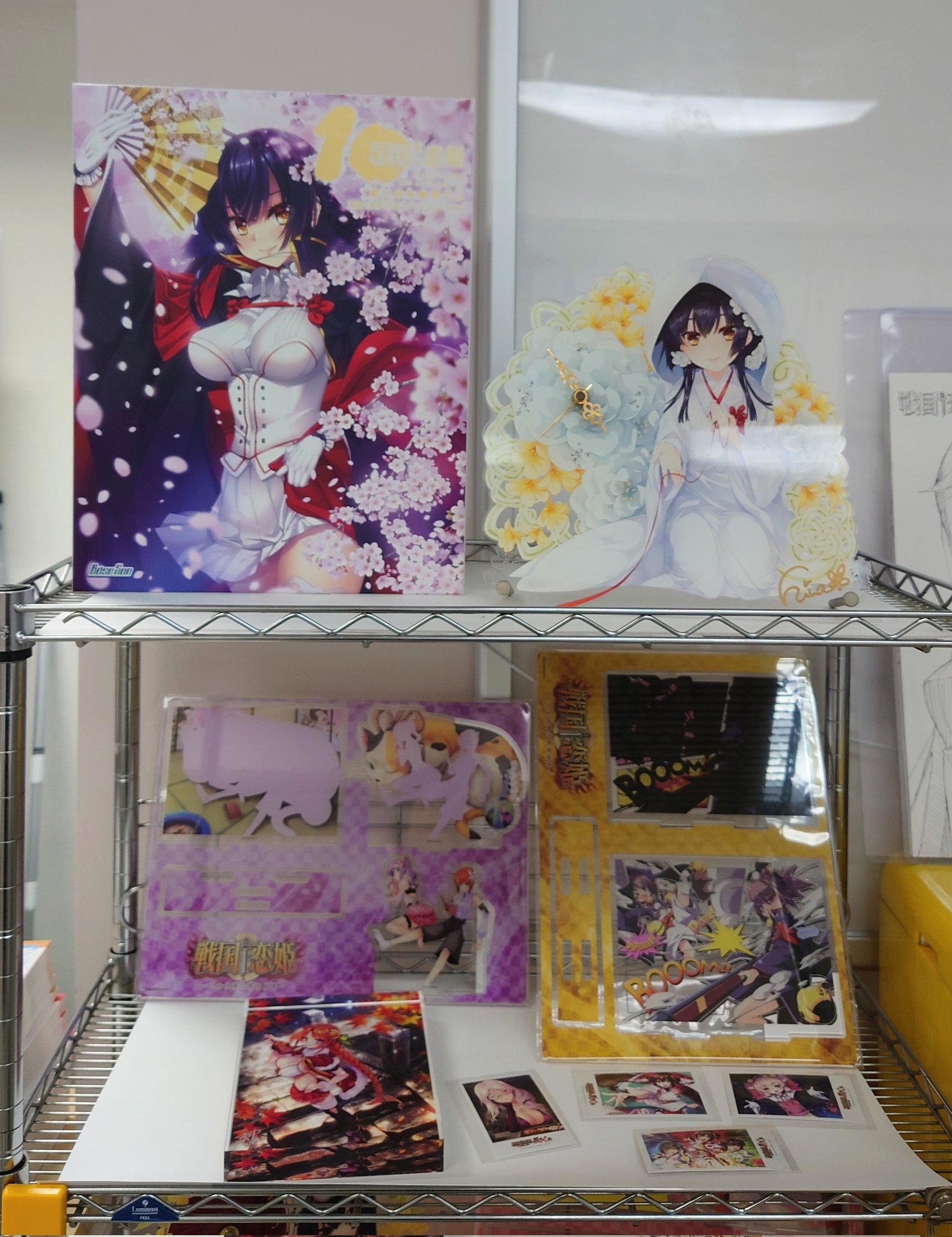 戦国†恋姫シリーズ各作品とのコラボカフェイベント開催中‼️