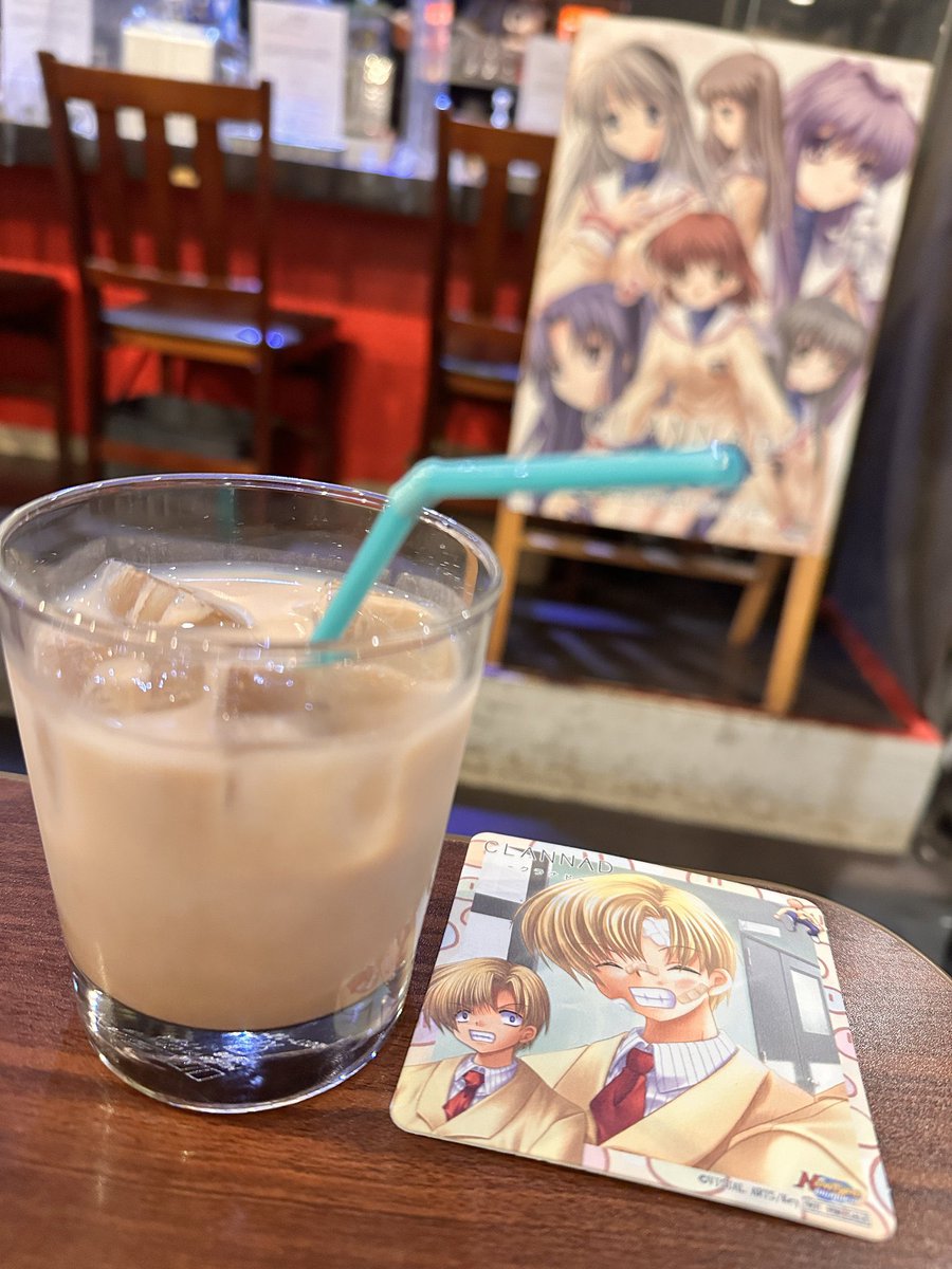 NewType新宿『CLANNAD 20周年コラボカフェ』は11時より開店です🏫🎭