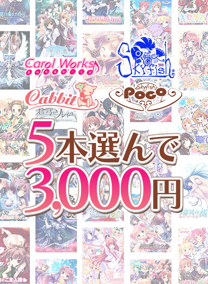 まとめ買い😍『スカイフィッシュ＆Carol Worksブランド合同企画！5本選んで3,000円！』6/9(日)まで‼️
