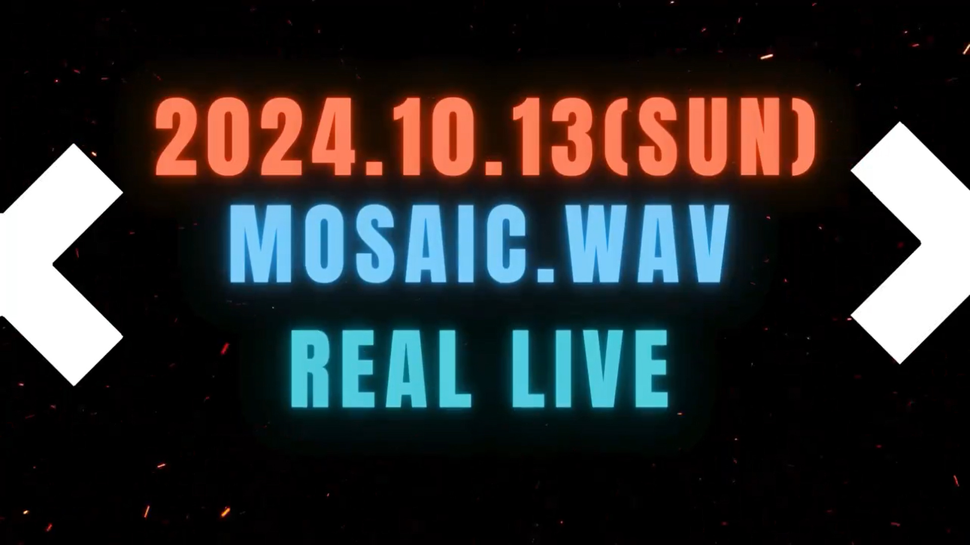 MOSAIC.WAV20周年記念リアルライブ開催決定!!