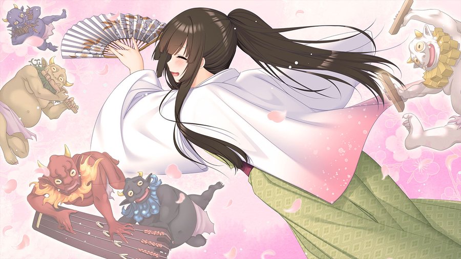 【Liar-soft】「蛟の巫女」平安編のキャラクター（モンスター）とイベントCＧを追加で公開いたしました！