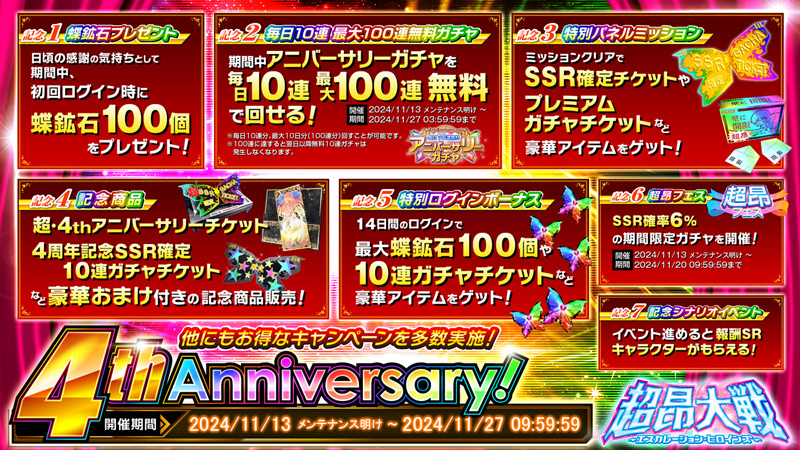 超昂大戦月間ブログ 2024年12月号
