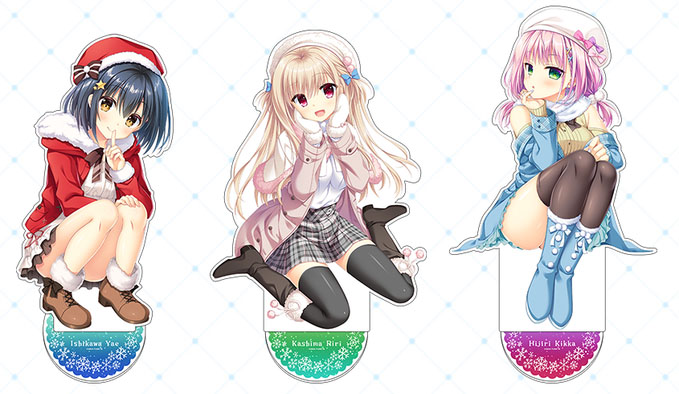 【SAGA PLANETS】冬の大感謝祭「Happy Winter BIGアクリルフィギュア」