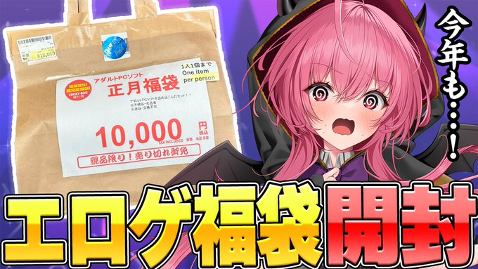 【2025】駿河屋エ口ゲ福袋を開封で姫始め！【本日19時から】