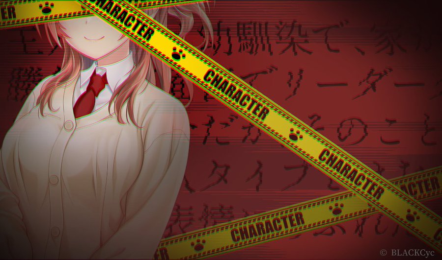 【BLACKCyc】『ゴア・スクリーミング・ショウ』新立ち絵の制作も進行中です。