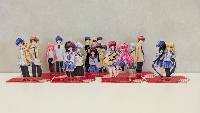 【Key】現在完売のAngel Beats!アクスタの再販が決定しました🎉