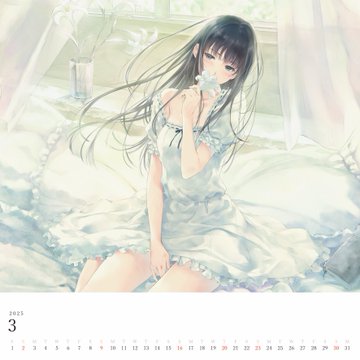 【Innocent Grey】3月カレンダーになります