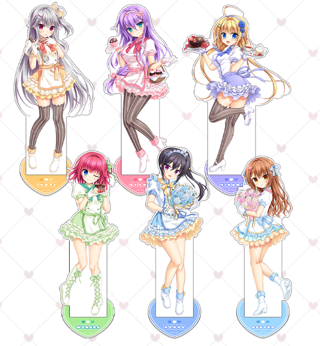 【サガプラネッツ】花咲のヒロインが定番のBIGアクリルフィギュアになりました！