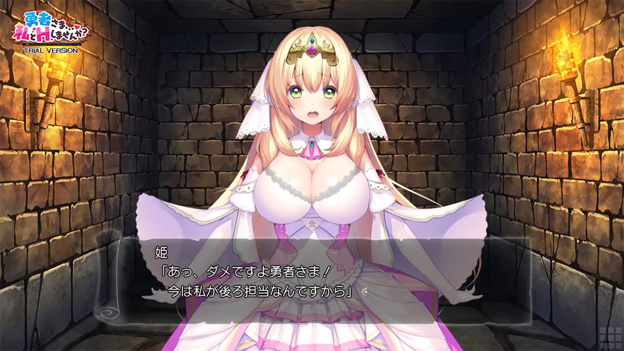 【アミューズクラフトエロチカ】『勇者さま…♥ 私とHしませんか？』プレイ動画をお届け！