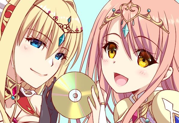 【ZION】Ci-enに投稿しました！4月の高解像度画象は【隷属の姫騎士姉妹・マスターUP画像】です！