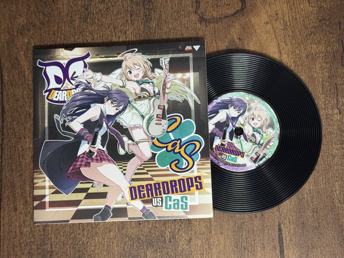オバイブ三周忌 『OVERDRIVE三周忌記念 レコードコースター』
