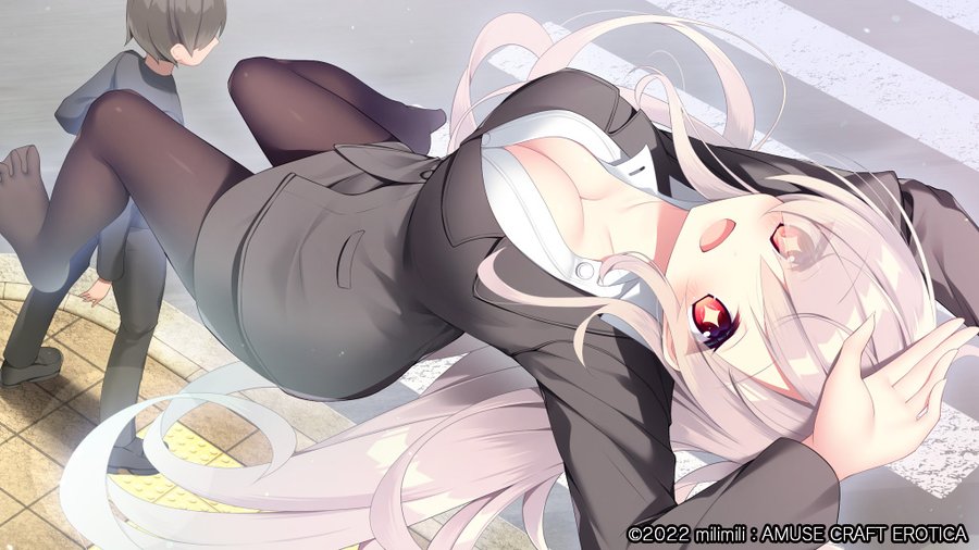 milimili:AMUSE CRAFT EROTICA「巨乳幽霊さんに癒やされる社畜さんの性活！」1500円で販売中です！