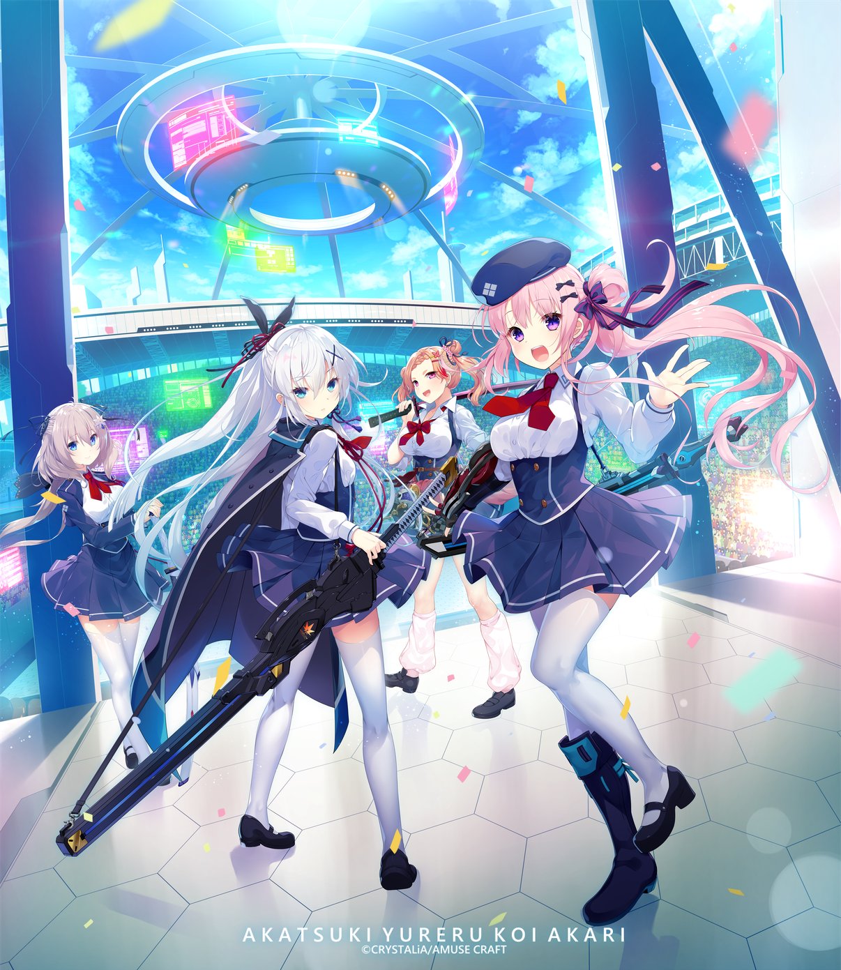 【CRYSTALiA】「紅月ゆれる恋あかり」カウントダウン動画をCRYSTALiAチャンネルにて公開しました！