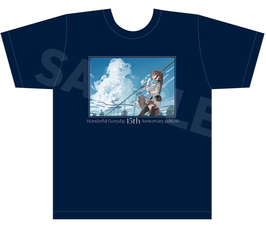 【ケロQ/枕】[すば日々15th 店舗特典]ソフマップ様特典オリジナルTシャツを公開いたしました。