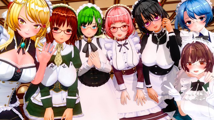 【KISS】『夜伽クラス Vol.37『ラブイチャ卑猥メイド』ヒロインタイプ対応版』の配信を開始しました！