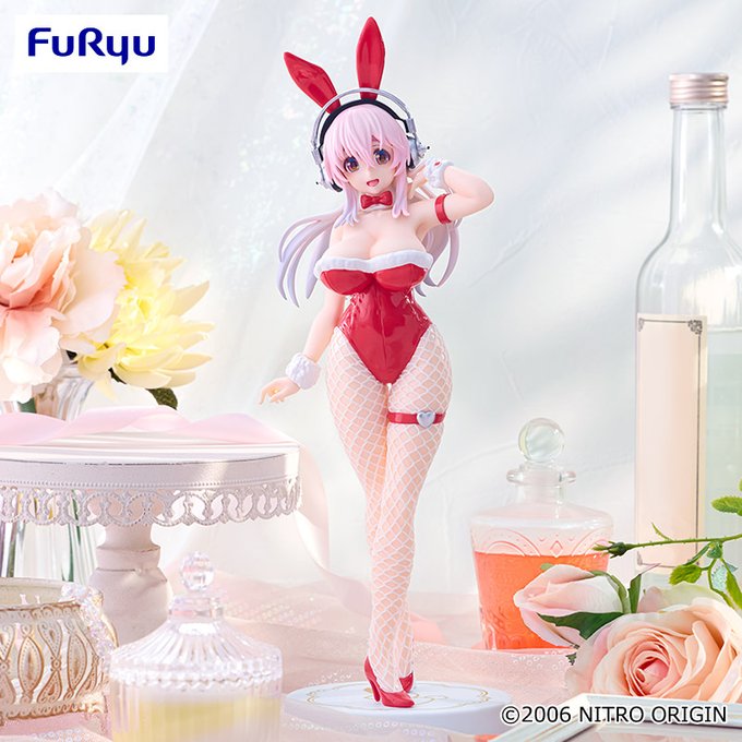 【ニトロプラス】プライズフィギュア「すーぱーそに子 BiCute Bunnies FigureーRed ver.ー」がフリューから登場！
