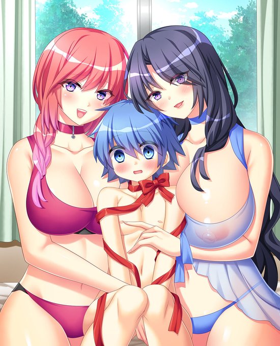【TRYSET】「お隣さん母娘と甘々ハーレムライフ」 予約特典情報❤