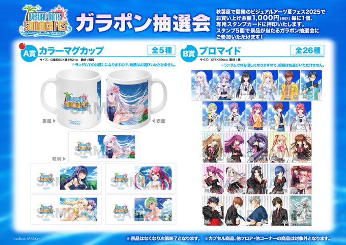 VA夏フェス2025ガラポン抽選会