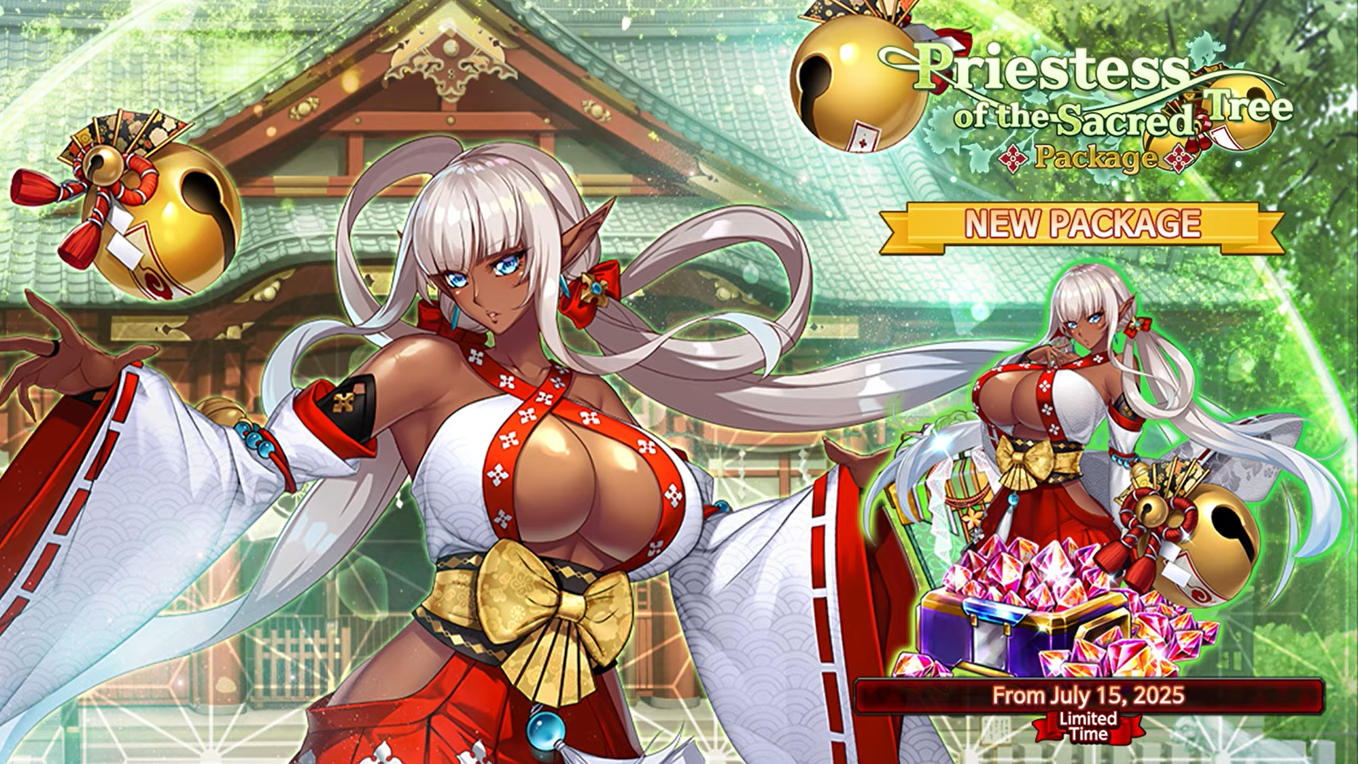 『アクション対魔忍』神木の巫女：エレオノール