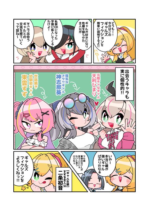 【自宅すたじお】ギャルズフィクション紹介漫画！