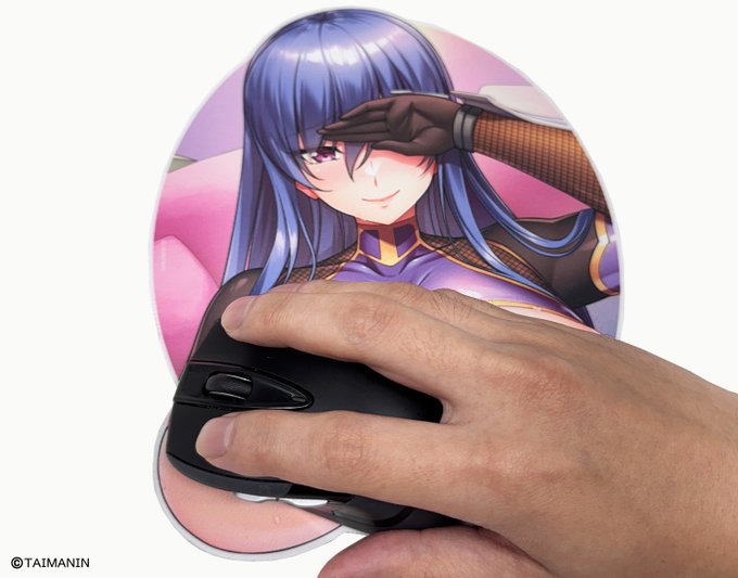 【対魔忍】C106 グッズ 秋山凜子のマウスパッド 予約受付中❗️