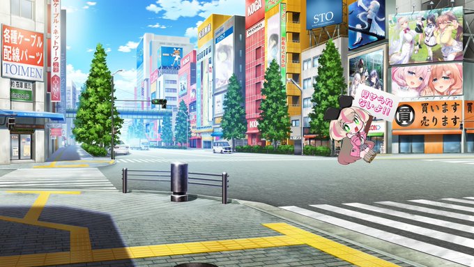 【自宅すたじお】『ギャルズフィクション』他ブランド背景コラボパッチを配布！