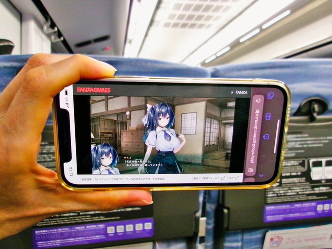 【BugBug】エスクードの人気作続編『廃村少女［弐］ ～陰り誘う秘姫の匣～』ブラウザ版をiPhoneでプレイ⭐️