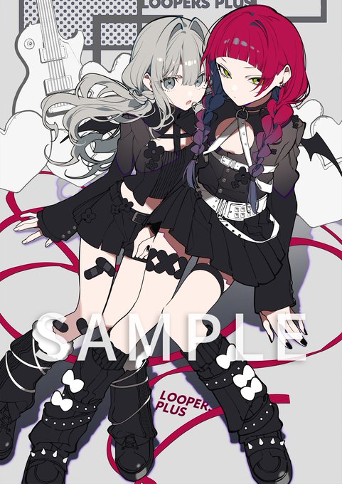 【Key】『LOOPERS PLUS』ショッピングガイドを更新しました。望月けい先生描き下ろし完成イラスト②