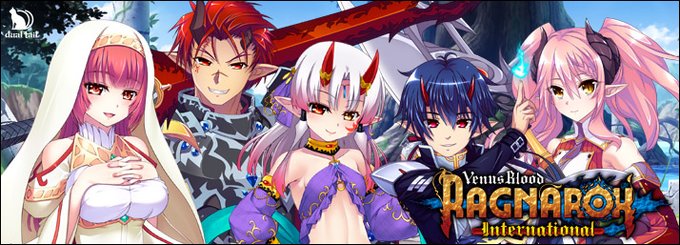 【Ninetail】公式通販で VenusBlood RAGNAROK International 関連の受注が諸々開始！