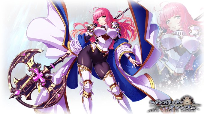 『エデンズリッターグレンツェ』本日より グレンツェフェス に登場するメンバー「リュノン」のデスクトップ背景をプレゼントいたします！