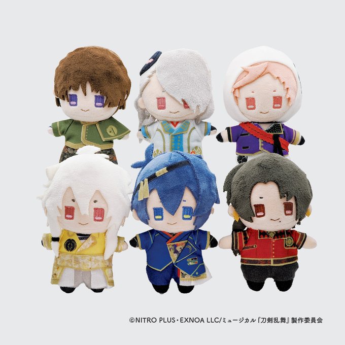 【ニトロプラス】「刀剣乱舞 めでぃぬいこれくしょん ～刀ミュ～」(全6種) 発売決定！