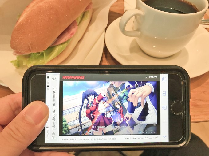 【BugBug】SYRUP manymilk『狙われた女神天使エンゼルティアー  FHD版』ブラウザ版をiPhoneでプレイ‼️