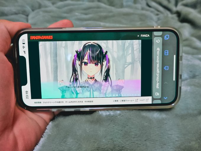 【BugBug】monime『地雷系魔法少女サクラ』ブラウザ版をiPhoneでプレイ‼️