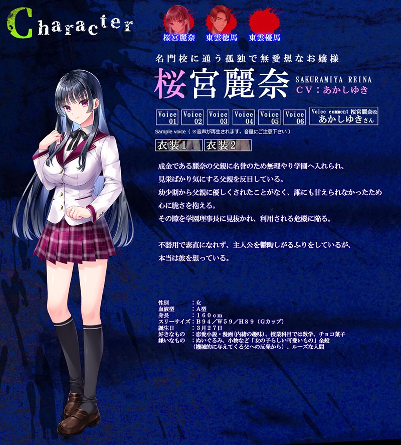 【#PRIDE_BLUE】キャラクターボイス、あかしゆきさんボイスコメント公開しました！