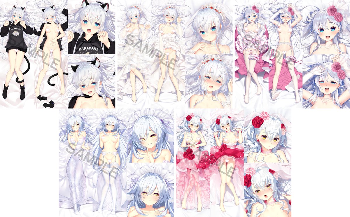 【まくらぶ】まくらぶ＆CRYSTALiA抱き枕再販祭り📢