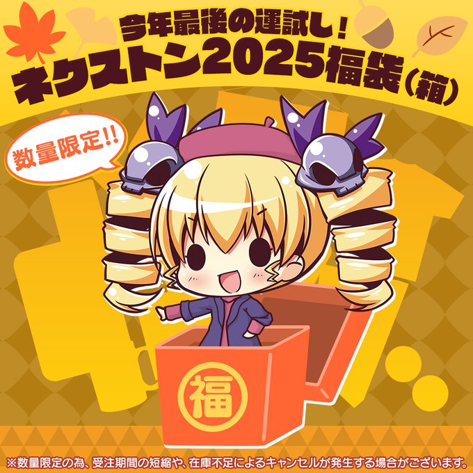 ネクストン2025福袋(箱)🎁販売決定！