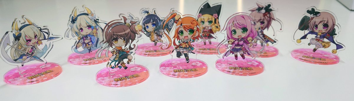 【戦国†恋姫】ドワンゴジェイピーストア様のオリジナルグッズが更に増えました！